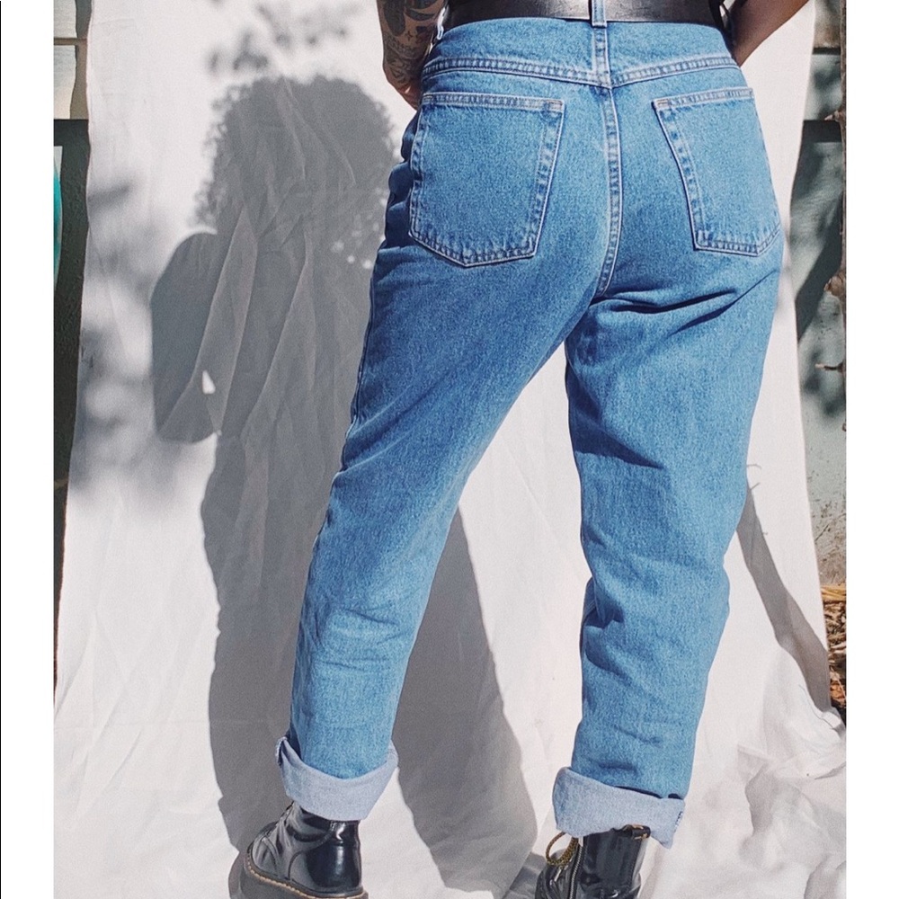 L.L. Bean 1980s/1990s Jeans Size 12R - Picture 2 of 4